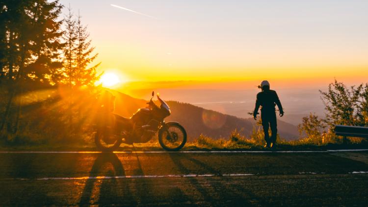 main of Hitting the Open Road on a Motorcycle is a Brilliant Experience